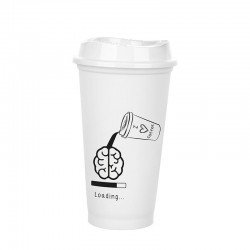 Kahve Bardağı - Kapaklı Beyaz 473 ml Kahve Bardağı - Kapaklı Beyaz 473 ml
