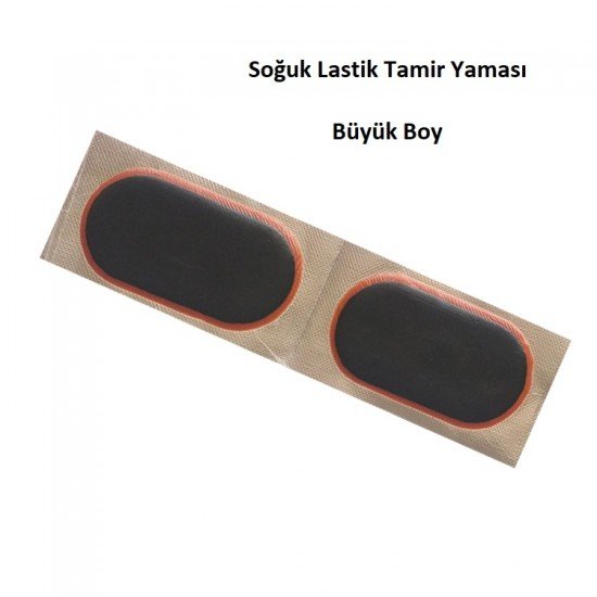 Büyük Lastik Yaması - Bisiklet - Motor Lastiği Yaması