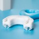 Silikon Çocuk Diş Fırçası Tartar Temizleyici (2-12 Yaş) - Mavi