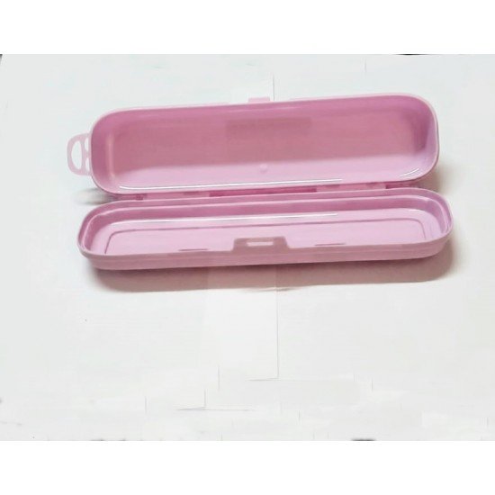 Pembe Multi Renkli Kapaklı Kalemlik Kutusu -Çanta İçi Saklama - Diş Fırçası - Makyaj Fırçası Kutu Pembe Multi Renkli Kapaklı Kalemlik Kutusu -Çanta İçi Saklama - Diş Fırçası - Makyaj Fırçası Kutu