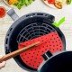 Renkli Isıya Dayanıklı Yıkanılabilir Silikon Fırın Ve Airfryer Yuvarlak Pişirme Matı 23 Cm Renkli Isıya Dayanıklı Yıkanılabilir Silikon Fırın Ve Airfryer Yuvarlak Pişirme Matı 23 Cm