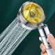 Turbo Pervaneli Su Tasarruflu 360 Derece Dönebilen Ayarlanabilir Tazyikli Duş Başlı Turbo Pervaneli Su Tasarruflu 360 Derece Dönebilen Ayarlanabilir Tazyikli Duş Başlı