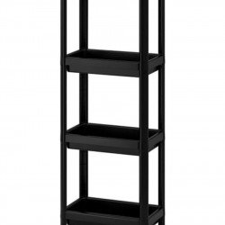 Dikdörtgen 4 Katlı  Raf Ünitesi -  Mutfak - Banyo  Depolama Rafı